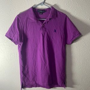 U.S POLO ASSN Purple Polo